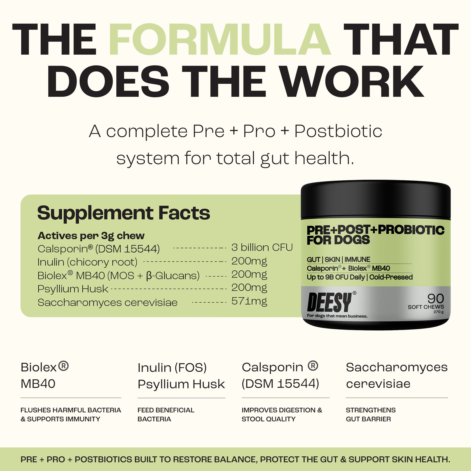 DEESY® Probiotics For Dogs